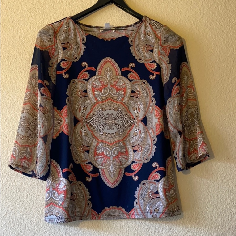 Sheer sleeves